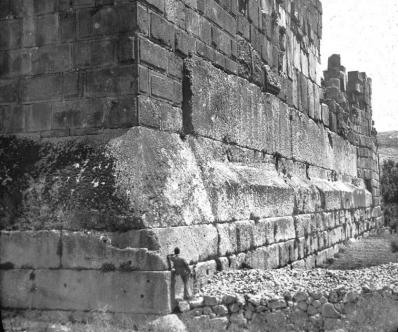Baalbeck megaliths corner shot